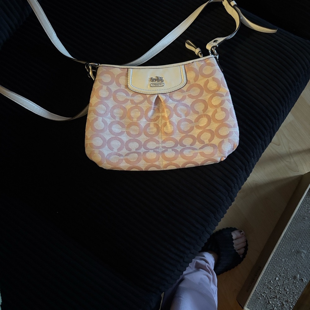 Coach 2010 Madison Petal Denim Crossbody